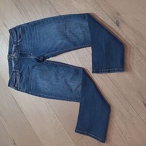 White House Black Market Jeans Women's sz 6 Crop Leg Mid Waist Denim Jeans